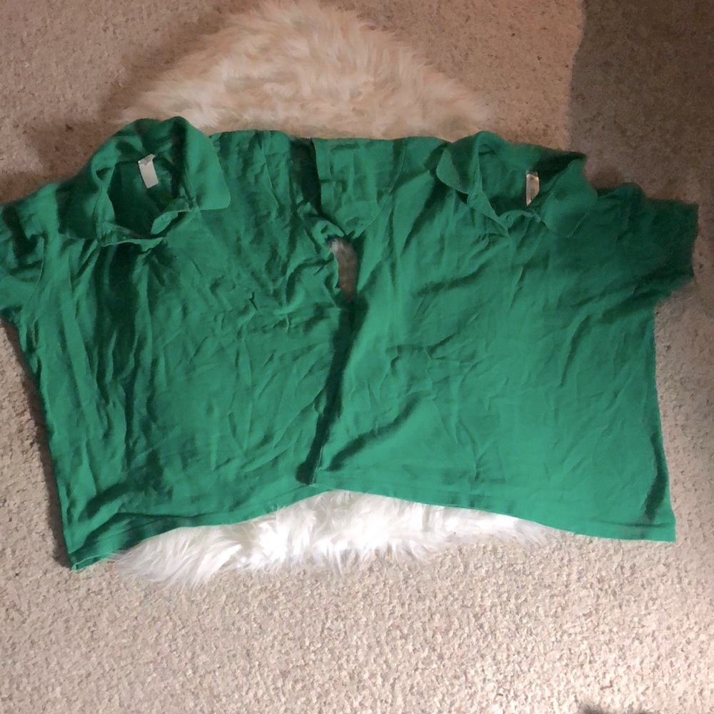 B&C Collection Collared T-Shirt Lot of 2